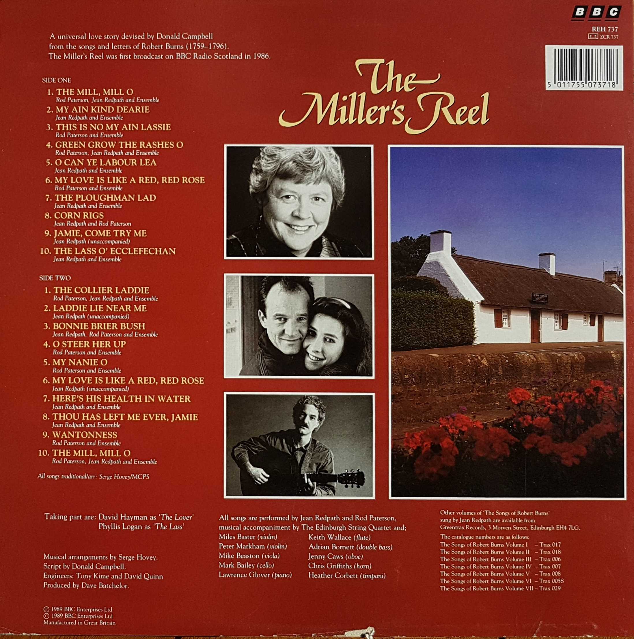 Picture of REH 737 The miller's reel by artist Redpath from the BBC records and Tapes library